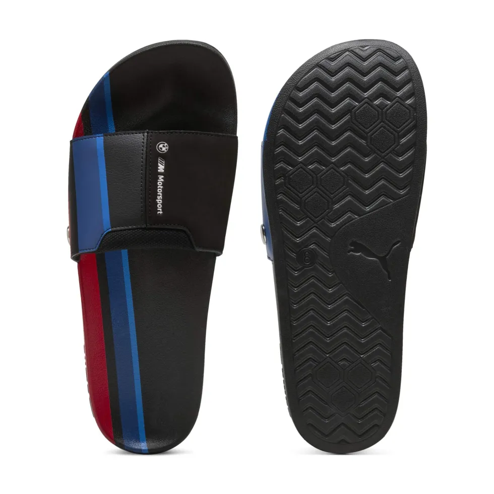 BMW M Motorsport Leadcat 2.0 Grafik Badeschuhe schwarz