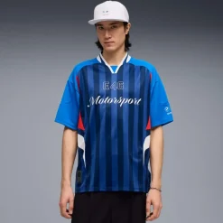 BMW M Motorsport Lifestyle Jersey Kurzärmlig Herren blau
