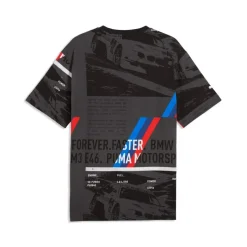 BMW M Motorsport Sportswear AOP T-Shirt Herren schwarz
