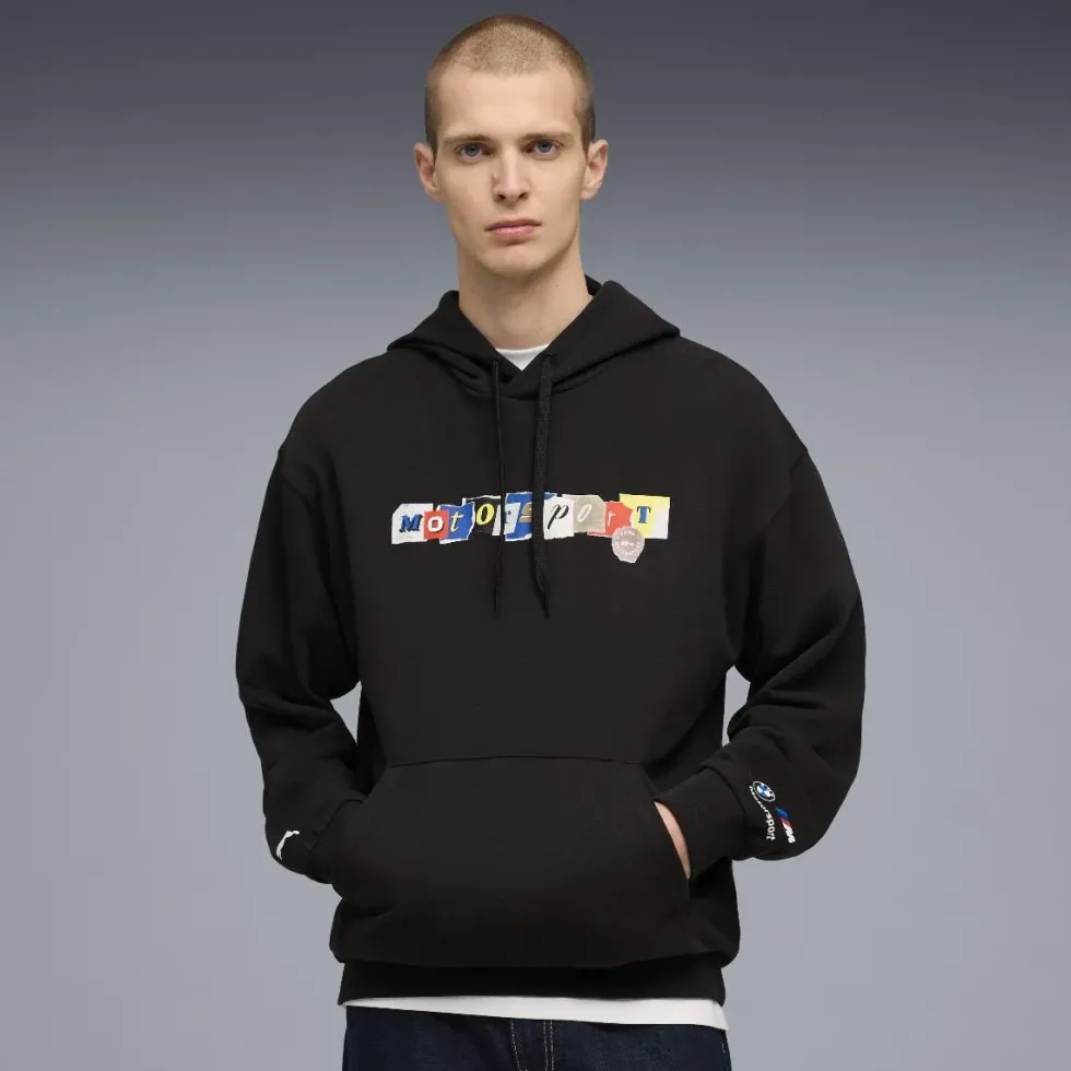 BMW M Motorsport Sportswear Grafik Hoodie Herren schwarz