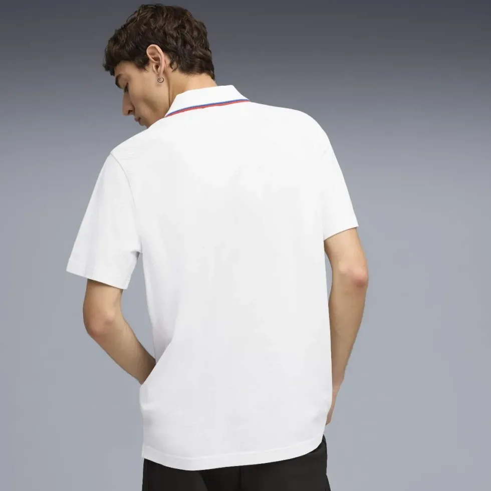 BMW M Motorsport Sportswear Polo-Shirt Herren weiß