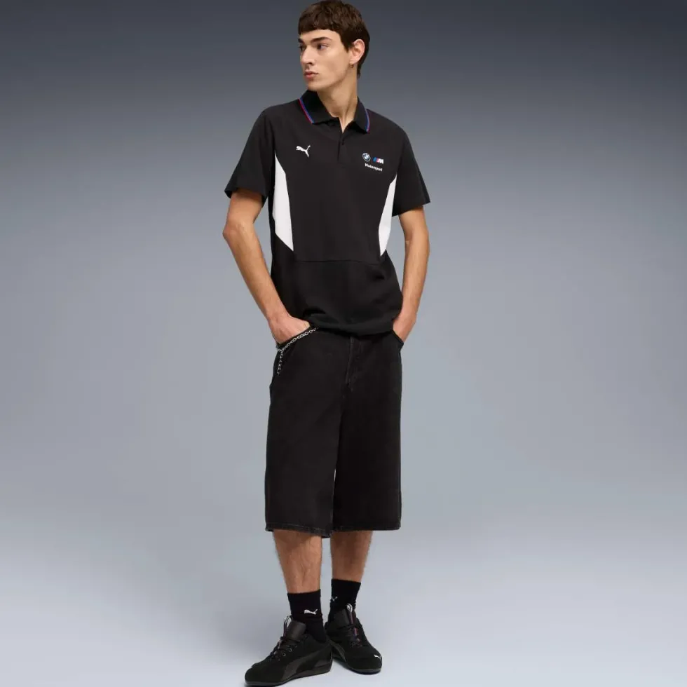 BMW M Motorsport Sportswear Polo-Shirt Herren schwarz