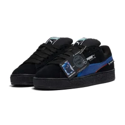 BMW M Motorsport Suede XL Schuhe schwarz-blau