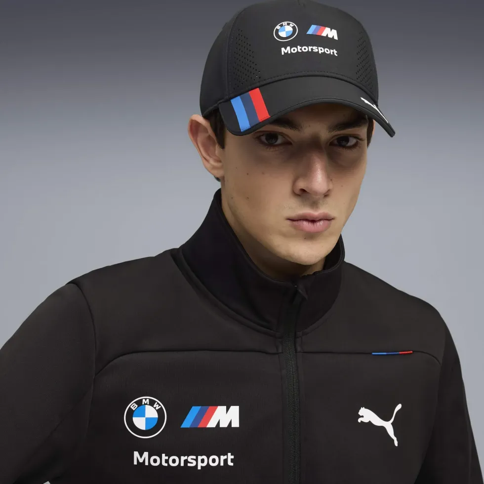 BMW M Motorsport Team BB Cap Herren schwarz mit M Streifen