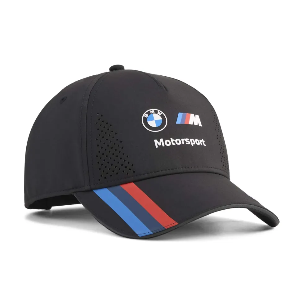 BMW M Motorsport Team BB Cap Herren schwarz mit M Streifen