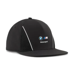 BMW MMS Flat Brim Cap Schwarz