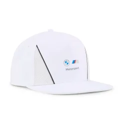 BMW MMS Flat Brim Cap Weiß