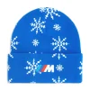 BMW M Mütze mit Weihnachtsmotiv blau