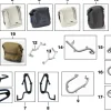 BMW Motorrad Halter Seitentasche rechts K07