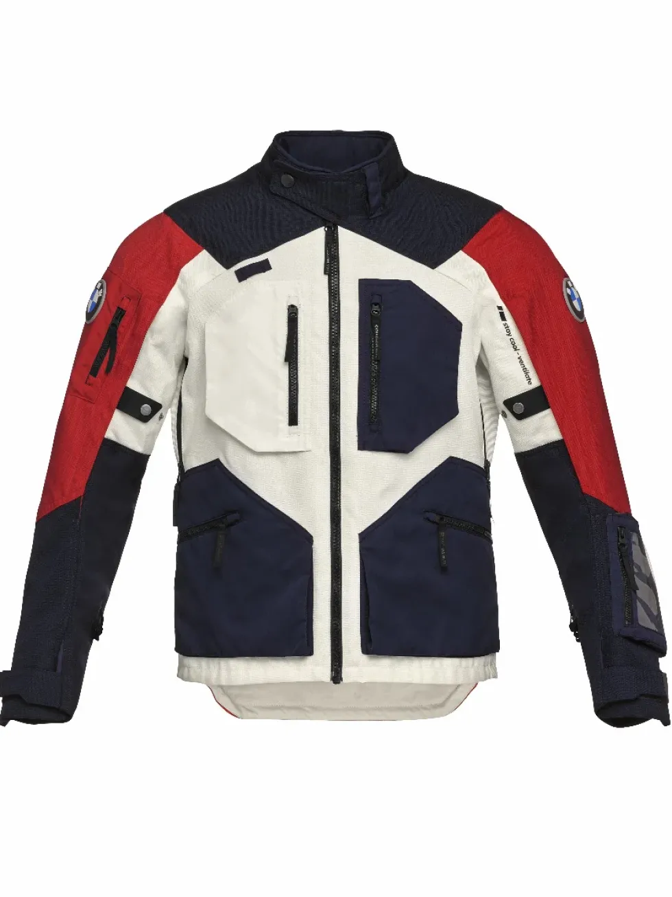 BMW Motorrad Jacke GS Rallye GTX Herren rot/weiß
