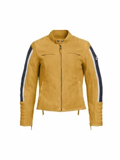 BMW Motorrad Jacke Schwabing Damen gelb / blau