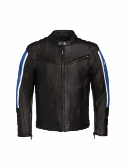 BMW Motorrad Jacke Schwabing Herren schwarz / blau