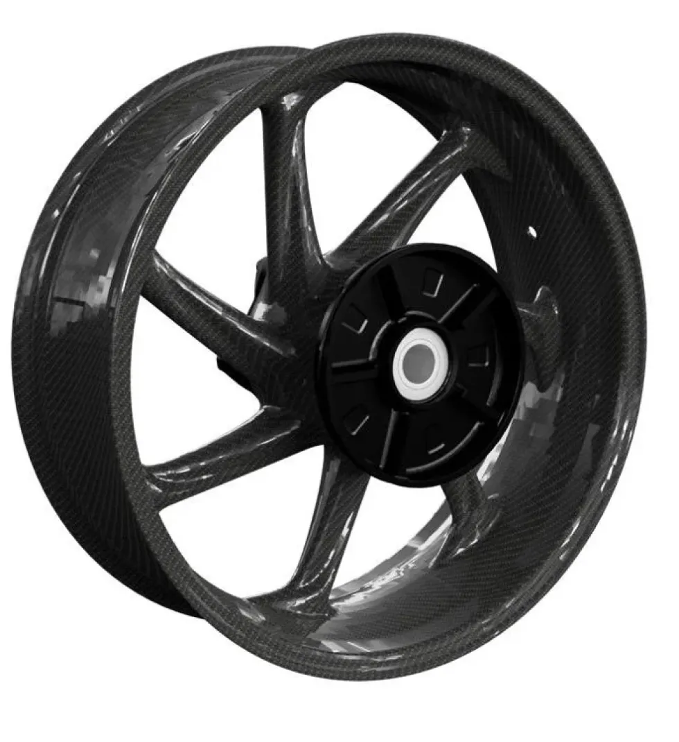 BMW Motorrad M Carbon Felge schwarz hinten 6x17 K63 K67