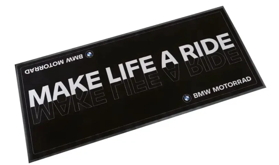 BMW Motorrad Motorradteppich Make Life a Ride - 77025B94365