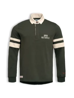 BMW Motorrad Rugby Shirt Berlin Built Herren Grün