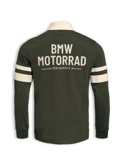 BMW Motorrad Rugby Shirt Berlin Built Herren Grün