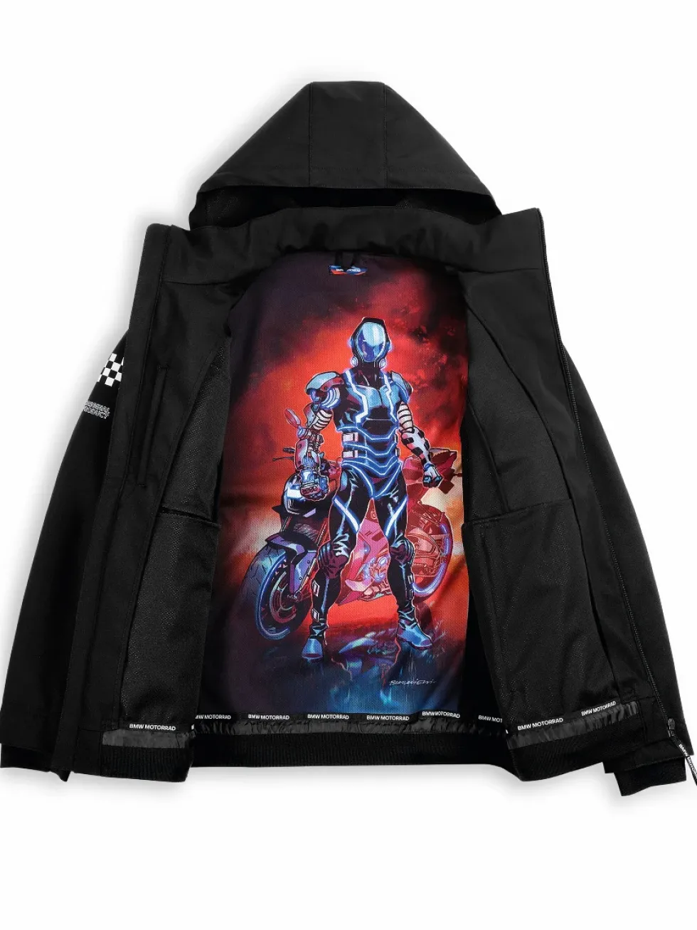BMW Motorrad Softshelljacke Motorsport Unisex schwarz