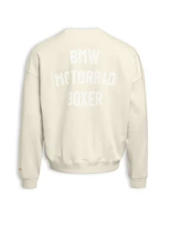 BMW Motorrad Sweatshirt Boxer Herren Offwhite