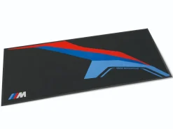 BMW Motorradteppich schwarz