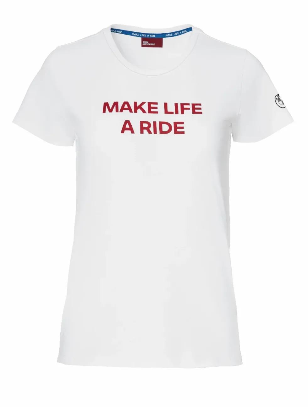 BMW Motorrad T-Shirt Make Life a Ride Damen weiß