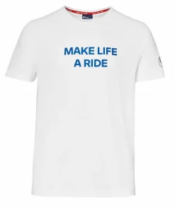BMW Motorrad T-Shirt Make Life a Ride Herren weiß