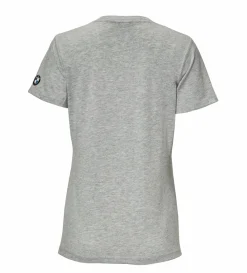 BMW Motorrad T-Shirt Motorrad Schriftzug Damen grau