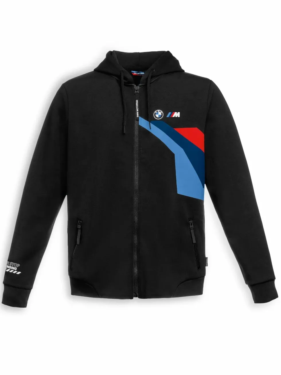 BMW Motorrad Zip-Hoodie Motorsport Herren schwarz