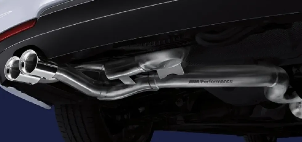 BMW M Performance Abgasanlage Active Sound 3er F30 F31 4er F32 F33 F36 418d 420d B47