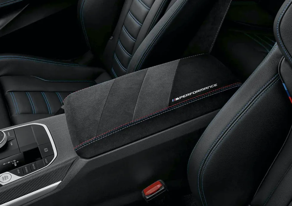 BMW M Performance Armauflage Alcantara vorn Mitte 1er F40 2er F44