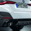BMW M Performance Blende Stoßfänger schwarz hochglanz hinten 4er G26