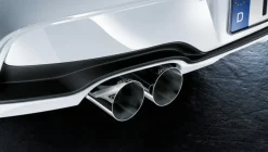BMW M Performance Endrohrblende Chrom 1er F20 F21