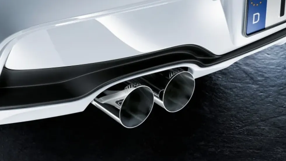 BMW M Performance Endrohrblende Chrom 1er F20 F21