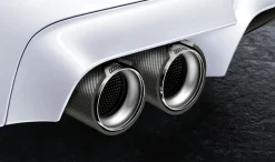 BMW M Performance Endrohrblende Carbon (1 Stück) 5er F10 6er F06 F12 F13