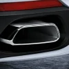BMW M Performance Endrohrblende Chrom 8 Zylinder Optik (ohne SA 3E1 oder SA 3E2, SA 337, SA 715) X5 F15 35iX