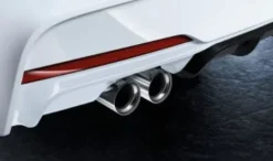 BMW M Performance Endrohrblende chrom für M Performance Abgasanlage Active Sound 2er F22 F23 3er F30 F31 4er F32 F33 F36