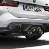 BMW M Performance Endrohrblende Titan -18305A86350