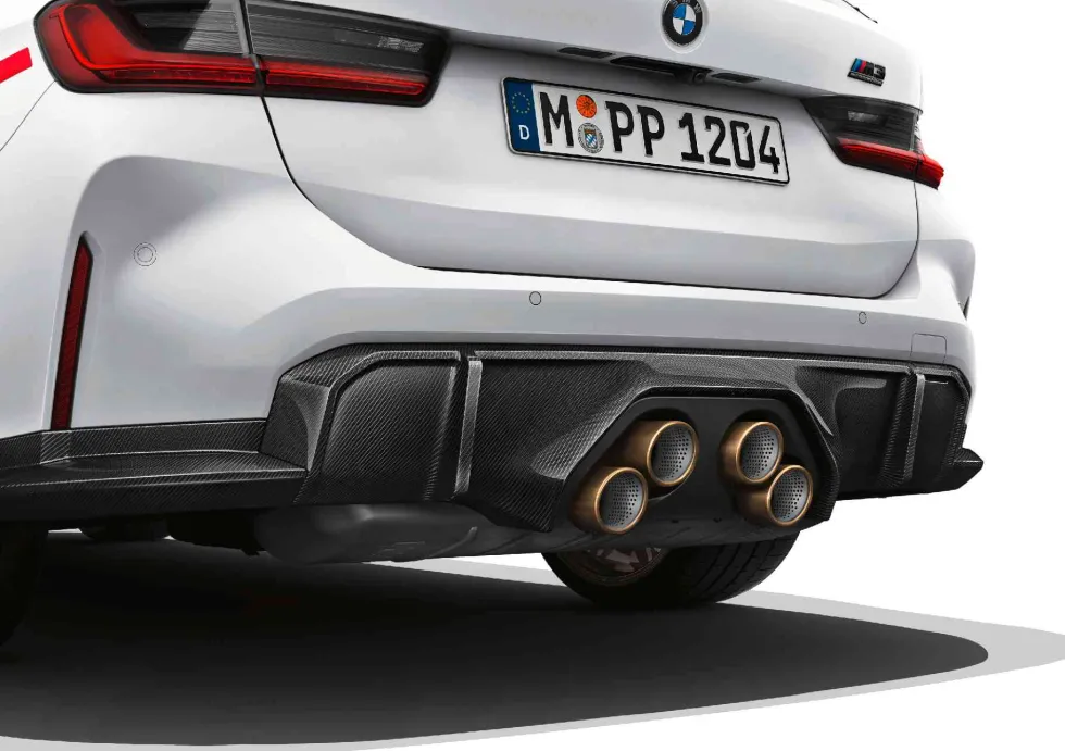 BMW M Performance Endrohrblende Titan -18305A86350