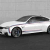 BMW M Performance Folierung Motorsportstreifen M4 F82