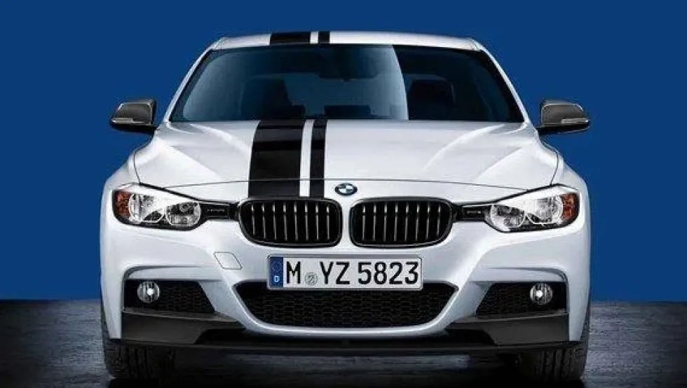 BMW M Performance Frontziergitter Schwarz 3er F30 F31