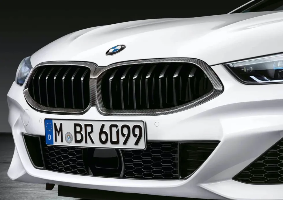 BMW M Performance Frontziergitter für Fahrzeuge ohne SA5DN (iCam) 8er G14 G15 G16