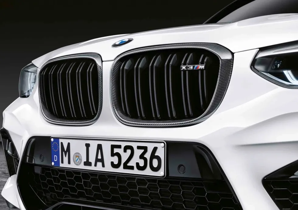BMW M Performance Frontziergitter Carbon X3M F97