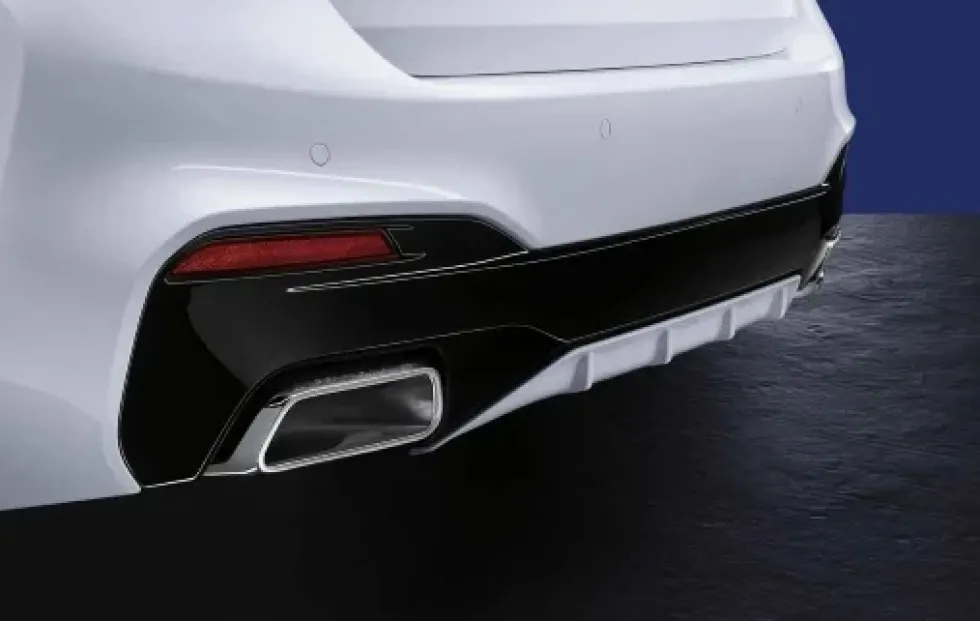 BMW M Performance Heckdiffusor schwarz matt 5er G30 G31