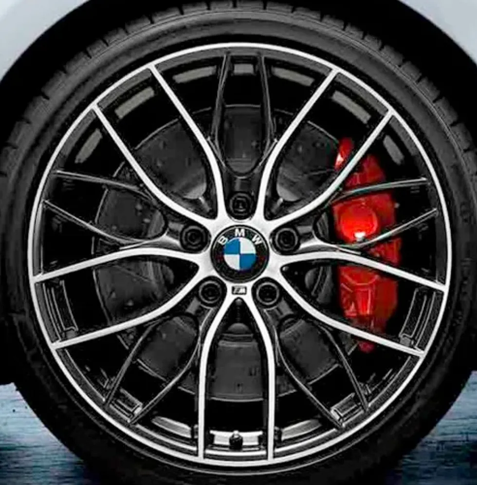 BMW M Performance Leichtbau Sportbremsscheibe Hinterachse angelocht und genutet 18 Zoll 2er F22 F23 3er F30 F31 F34 4er F32 F33 F36