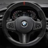 BMW M Performance Lenkrad Abdeckung Leder / Carbon 3er G20 G21 M3 G80 4er G22 G23 G26 M4 G82 G83