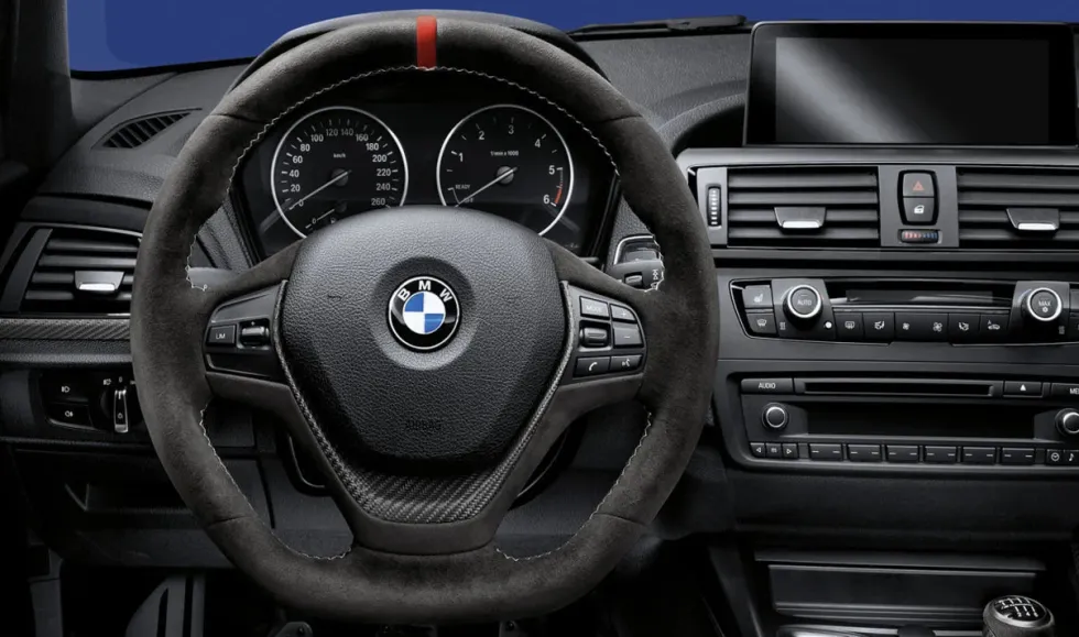 BMW M Performance Lenkrad Alcantara mit Carbonblende 1er F20 F21 2er F22 F23 3er F30 F31 F34 4er F32 F33 F36