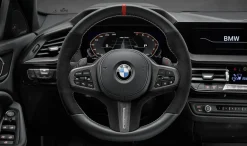 BMW M Performance Lenkradblende Carbon/Leder 5er G30 G31 M5 F90 6er G32 8er G14 G15 G16 M8 F91 F92 F93 X3 G01 X3M F97 X4 G02 X4M F98 X5 G05 X5M F95 X6 G06 X6M F96 X7 G07