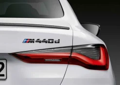 BMW M Performance Modellschriftzug M440d Schwarz hochglänzend 4er G22 G23