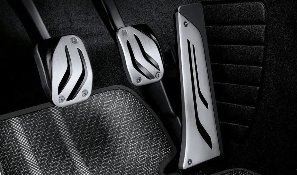 BMW M Performance Pedalauflagen Edelstahl für manuelle Schaltgetriebe