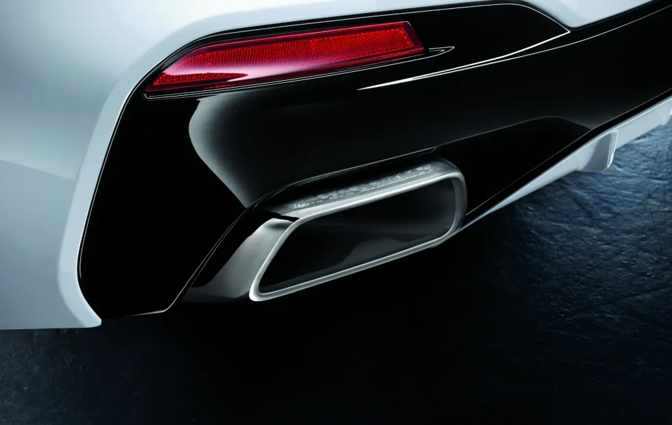 BMW M Performance Satz Endrohrblenden Chrom 5er G30