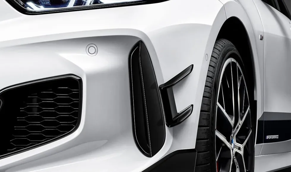 BMW M Performance Satz Flicks Schwarz hochglänzend links & rechts 1er F40
